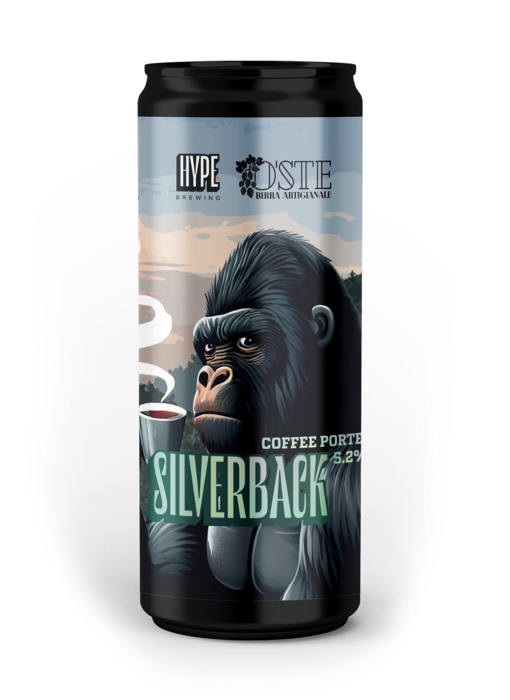 COFFEE PORTER 'SILVERBACK' 330ML | 5,3% - 4PZ