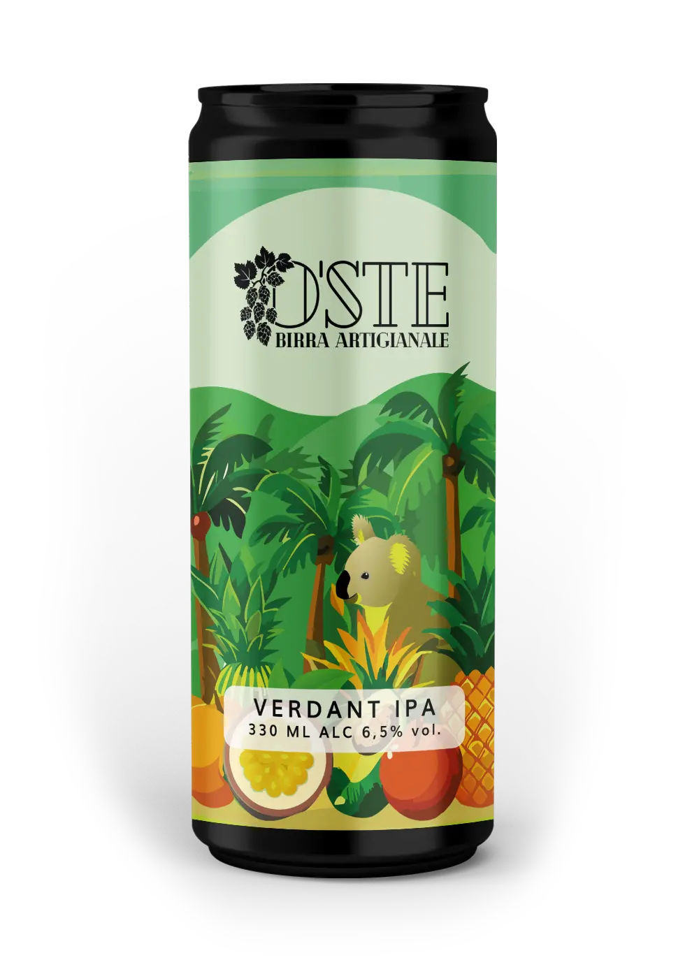 VERDANT IPA 330ML | 6,5% - 4PZ - O'Ste Birra Artigianale