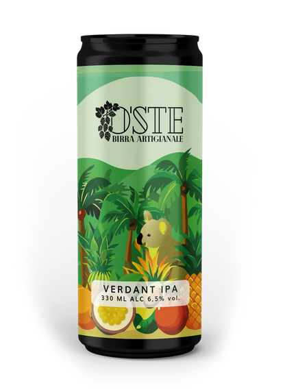 VERDANT IPA 330ML | 6,5% - 4PZ - O'Ste Birra Artigianale