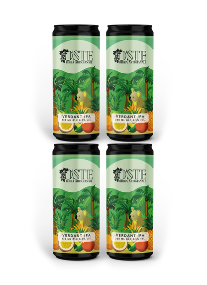 VERDANT IPA 330ML | 6,5% - 4PZ - O'Ste Birra Artigianale